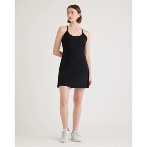 Quince Ultra-Form Active Dress Black S
